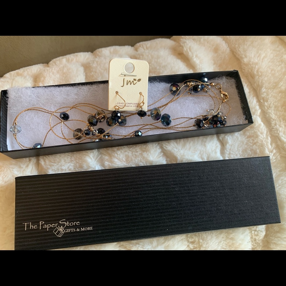 Necklace and Earrings